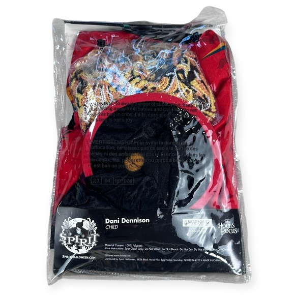 Disney Hocus Pocus Dani Dennison Child Costume Large 12 14 Spirit Halloween - Picture 3 of 13